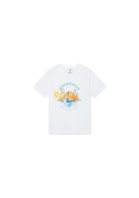 T-Shirt Oasis Bianca CASABLANCA KIDS | UKS25-JTS-03801